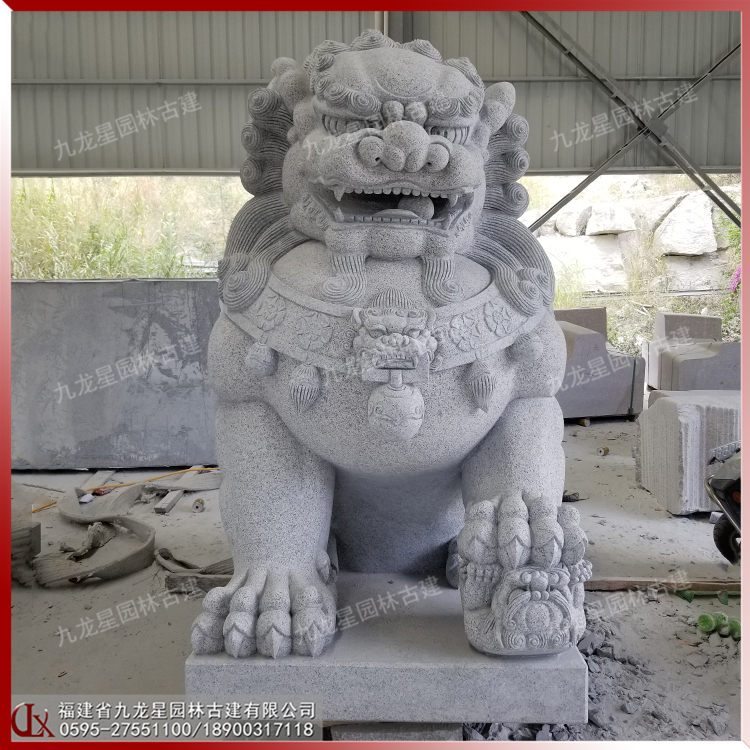 門(mén)口石獅子一對(duì)